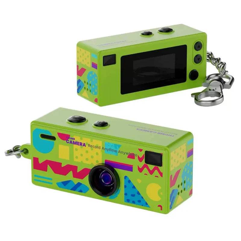 Mini Keychain Thumb Camera 1080P HD - Wide-Angle Retro Pocket Camera - TradixPro