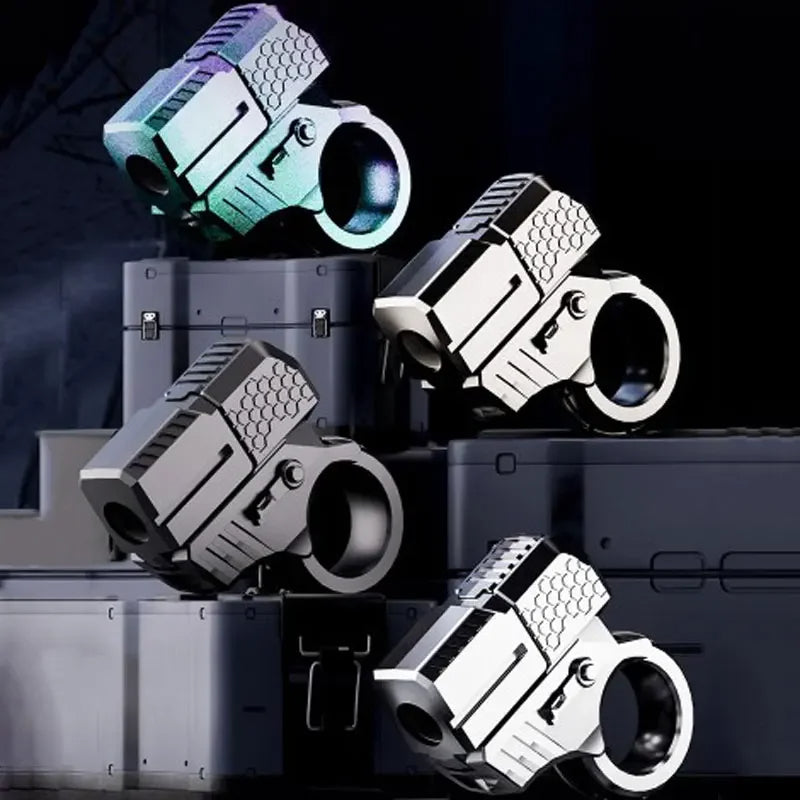 Miniature Mechanical Fidget Toy - Metal Ring Desk Toy for Focus & Fidgeting - TradixPro