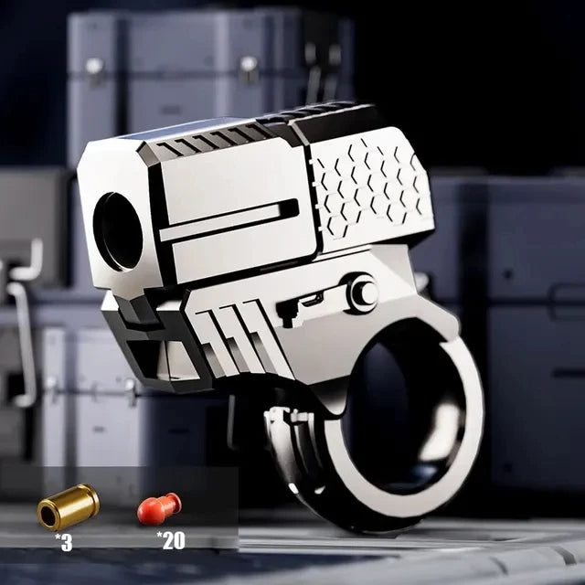 Miniature Mechanical Fidget Toy - Metal Ring Desk Toy for Focus & Fidgeting - TradixPro