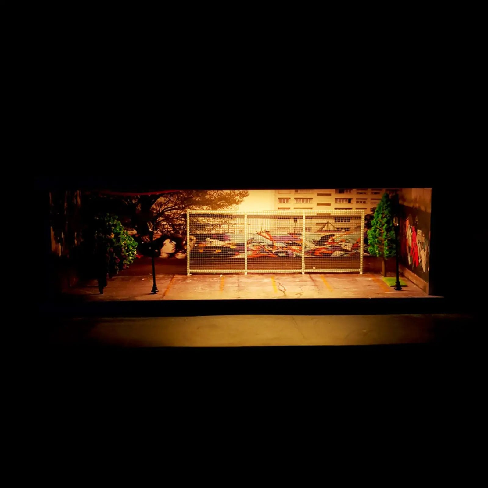 Model Cars Display Case Garage - Acrylic Showcase for Diecast Car Collection - TradixPro