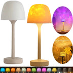 Modern Mushroom Table Lamp (Dynamic Water Ripple Projector for Relaxing Ambiance) - TradixPro