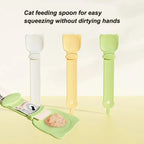 Multi-Functional Cat Wet Food Spoon & Dispenser (Zero Waste, Mess-Free Feeding) - TradixPro
