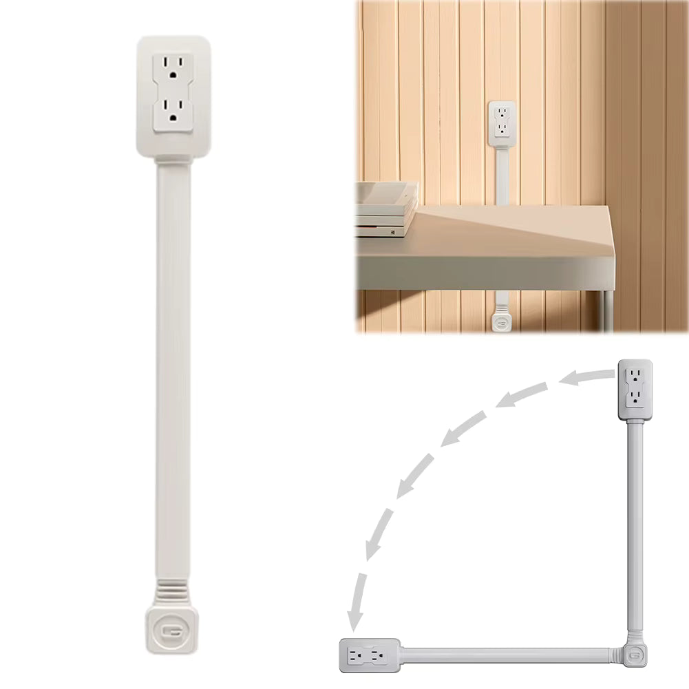 Multi-Port Wall Charger & Outlet Extender (Built-in USB & Surge Protection) - TradixPro