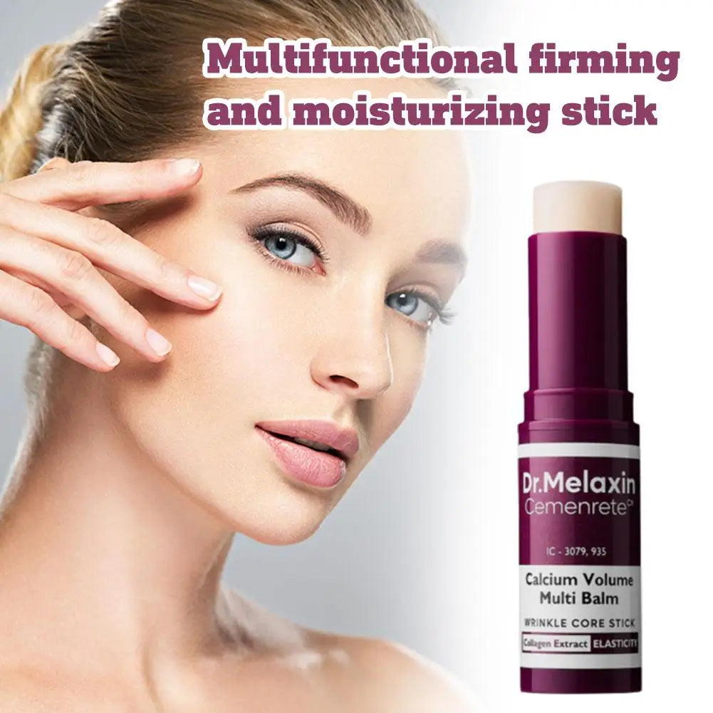Multi-Purpose Hydrating Balm Stick - Calcium & Collagen Face Eye Lip Care - TradixPro