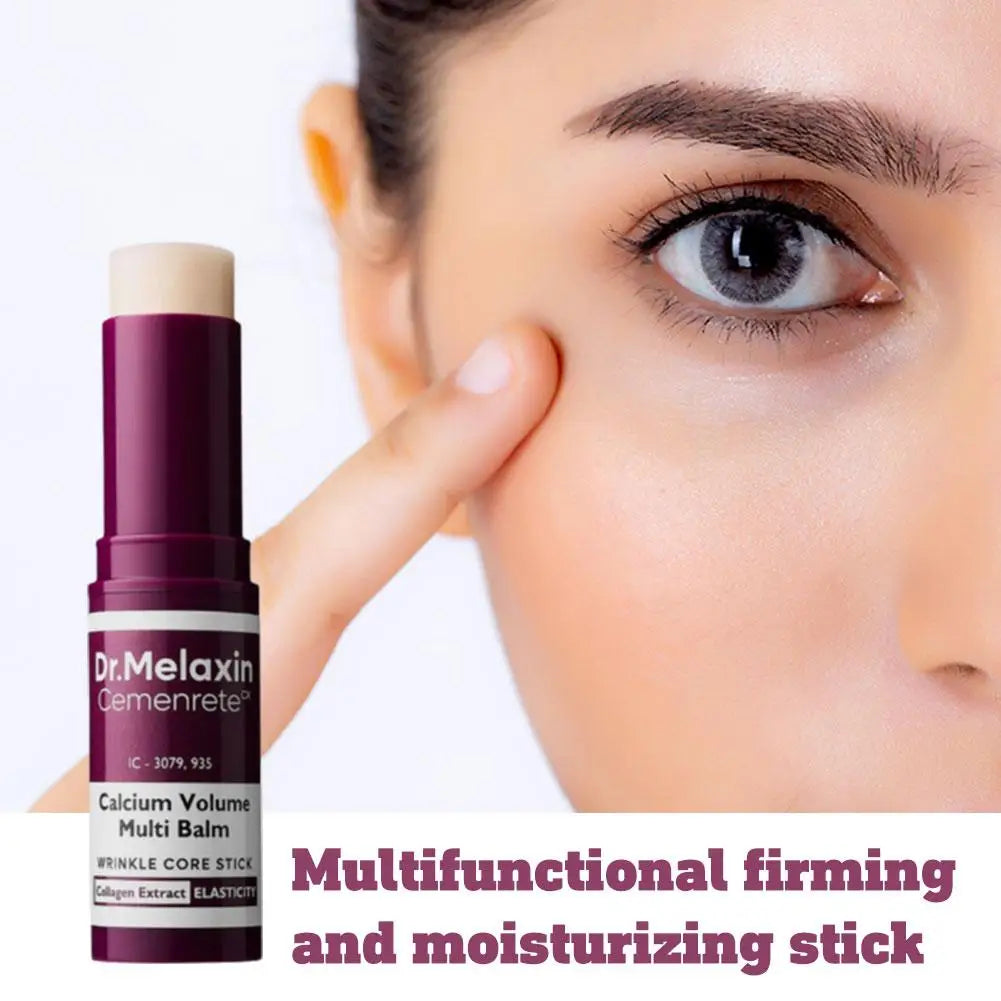 Multi-Purpose Hydrating Balm Stick - Calcium & Collagen Face Eye Lip Care - TradixPro