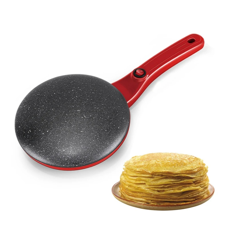 Non-Stick Electric Crepe & Pancake Maker (Adjustable Heat for Fast, Uniform Results) - TradixPro