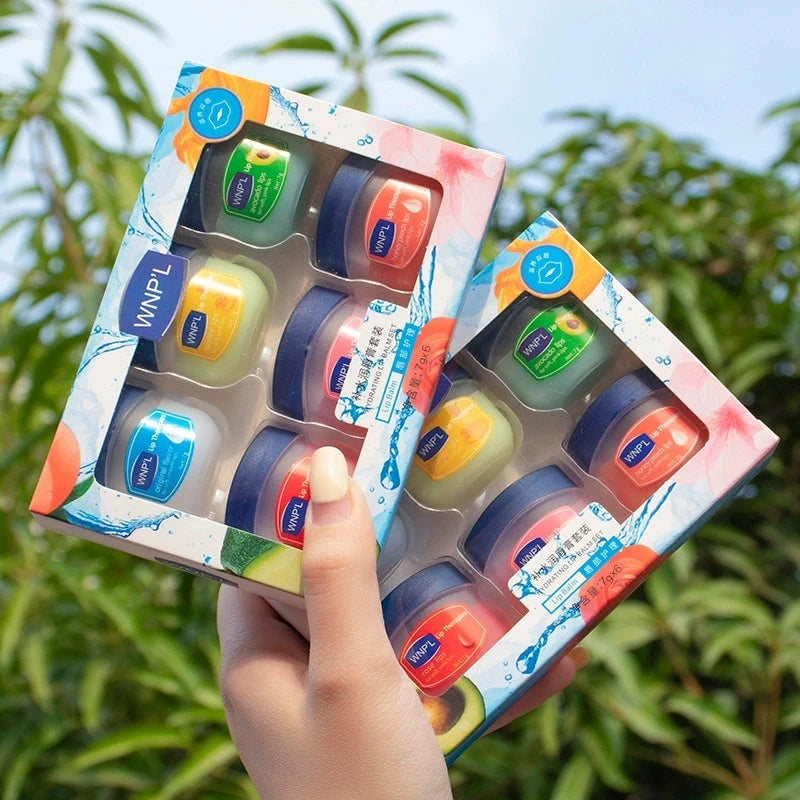 Nourishing & Deep Hydrating Lip Balm Gift Set (Natural Formula for Dry Lip Repair) - TradixPro