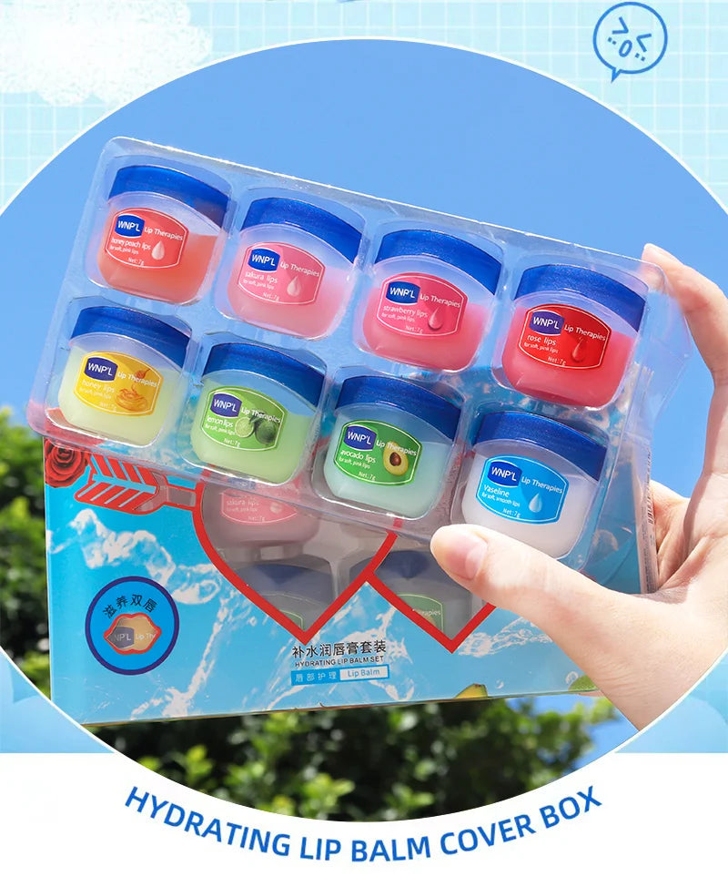 Nourishing & Deep Hydrating Lip Balm Gift Set (Natural Formula for Dry Lip Repair) - TradixPro