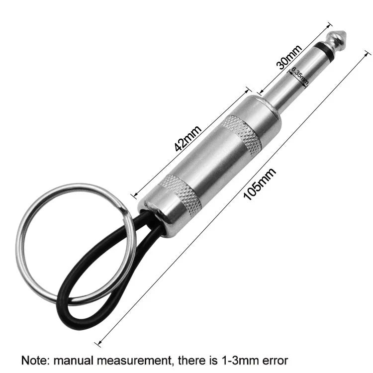 Novelty Guitar Plug Key Holder (Unique Wall Decor for Music Lovers) - TradixPro