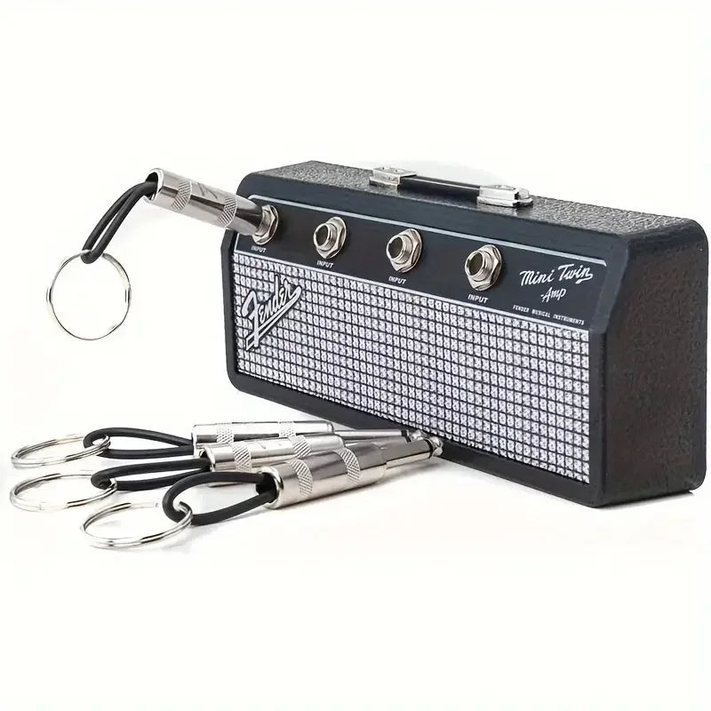 Novelty Guitar Plug Key Holder (Unique Wall Decor for Music Lovers) - TradixPro