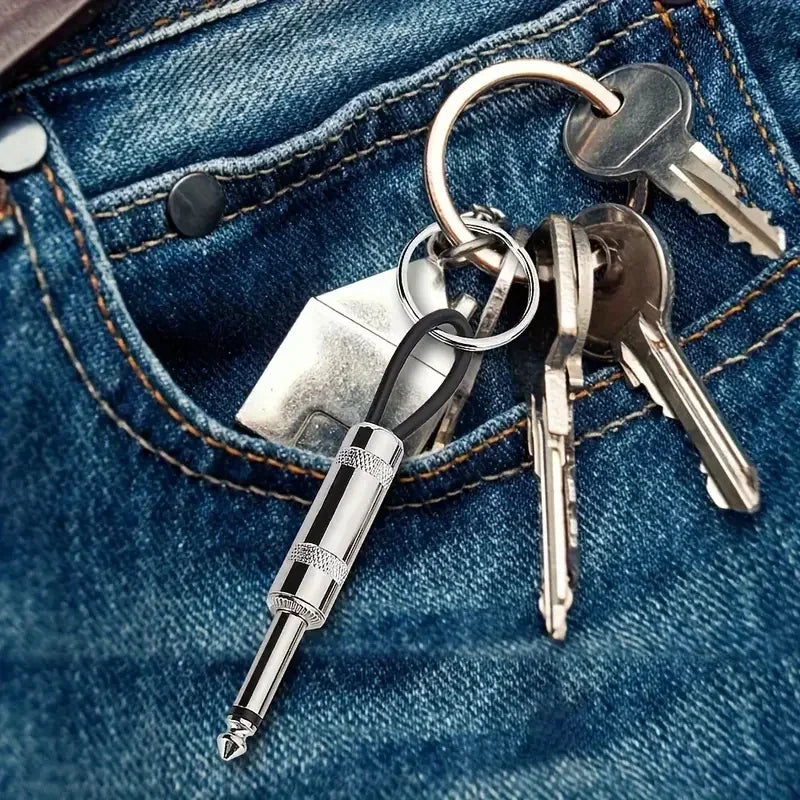 Novelty Guitar Plug Key Holder (Unique Wall Decor for Music Lovers) - TradixPro