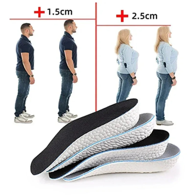 Orthopedic Height Increase Insoles - Arch Support for Plantar Fasciitis & Flat Feet - TradixPro