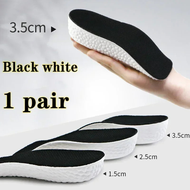 Orthopedic Height Increase Insoles - Arch Support for Plantar Fasciitis & Flat Feet - TradixPro