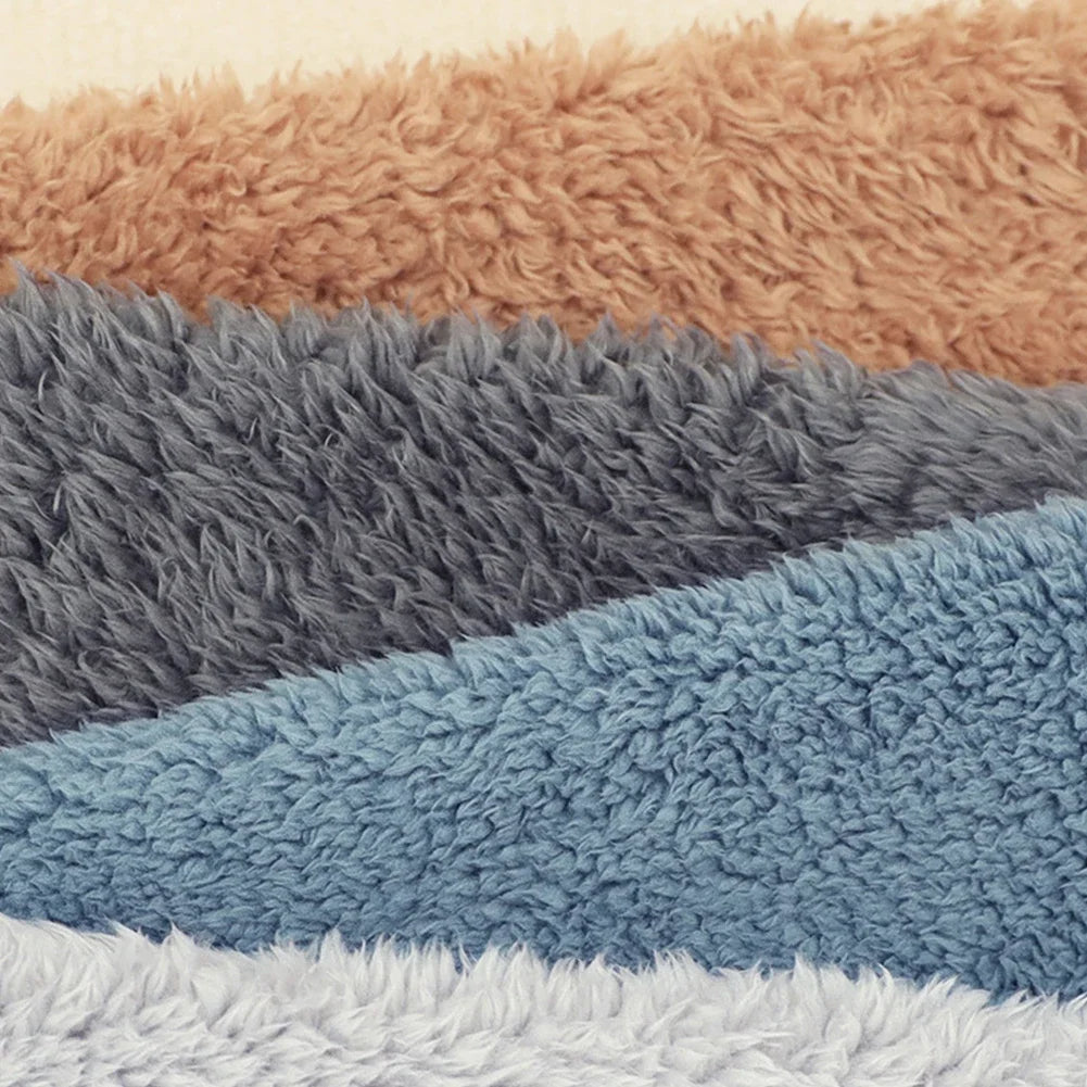 Over-Knee Fuzzy Leg Warmers Double-Sided Plush - 8 Colors - TradixPro