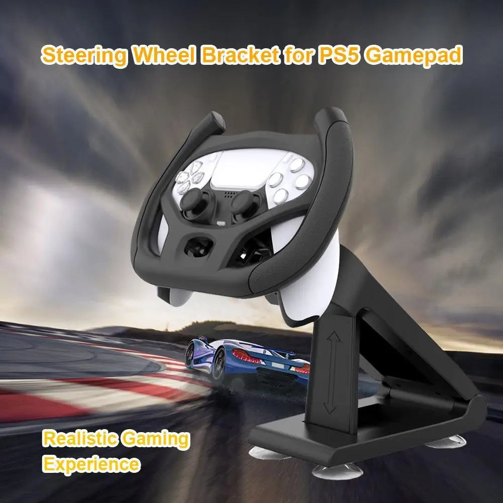 PS5 Racing Wheel Attachment for DualSense Controller - Immersive Gaming Experience - TradixPro