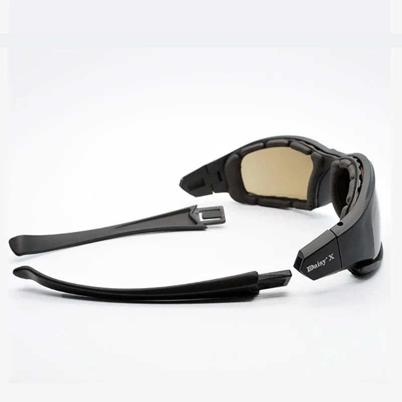 Photochromic Tactical Sunglasses - Polarized UV400 Outdoor Sport Goggles - TradixPro