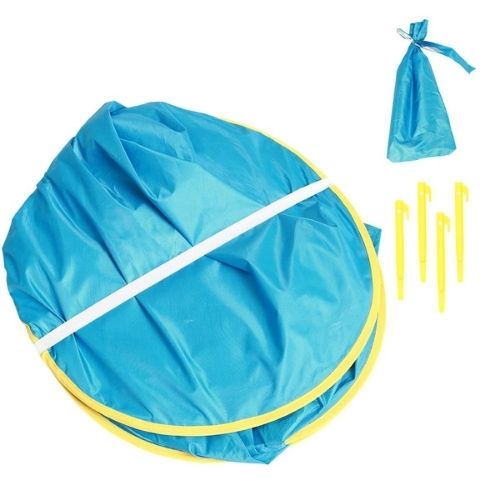 Pop-Up Baby Beach Tent (UV 50+ Protection & Safe Play Pool) - TradixPro