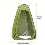 Pop-Up Privacy Tent - 6ft Portable Changing Room & Shower Shelter - TradixPro