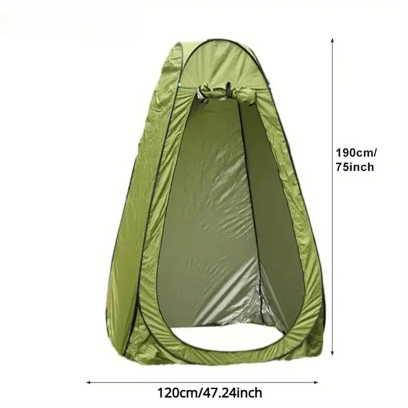 Pop-Up Privacy Tent - 6ft Portable Changing Room & Shower Shelter - TradixPro