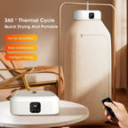 Portable Electric Clothes Dryer - Foldable Travel Dryer with UV Light - TradixPro