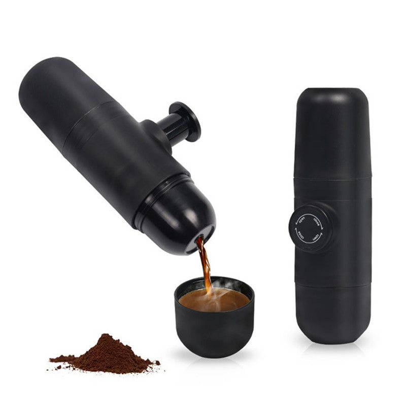 Portable Manual Espresso Maker - Handheld Coffee Press for Travel - TradixPro