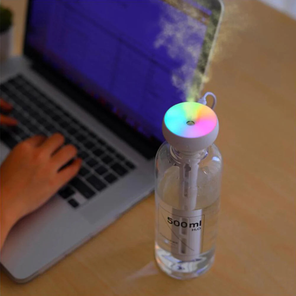 Portable Mini USB Humidifier for Water Bottles - Personal Air Moisturizer - TradixPro