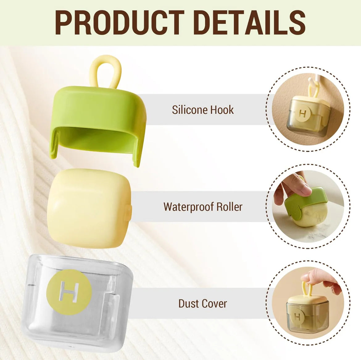 Portable Pet Hair Remover – Washable & Reusable | Eco-Friendly - TradixPro