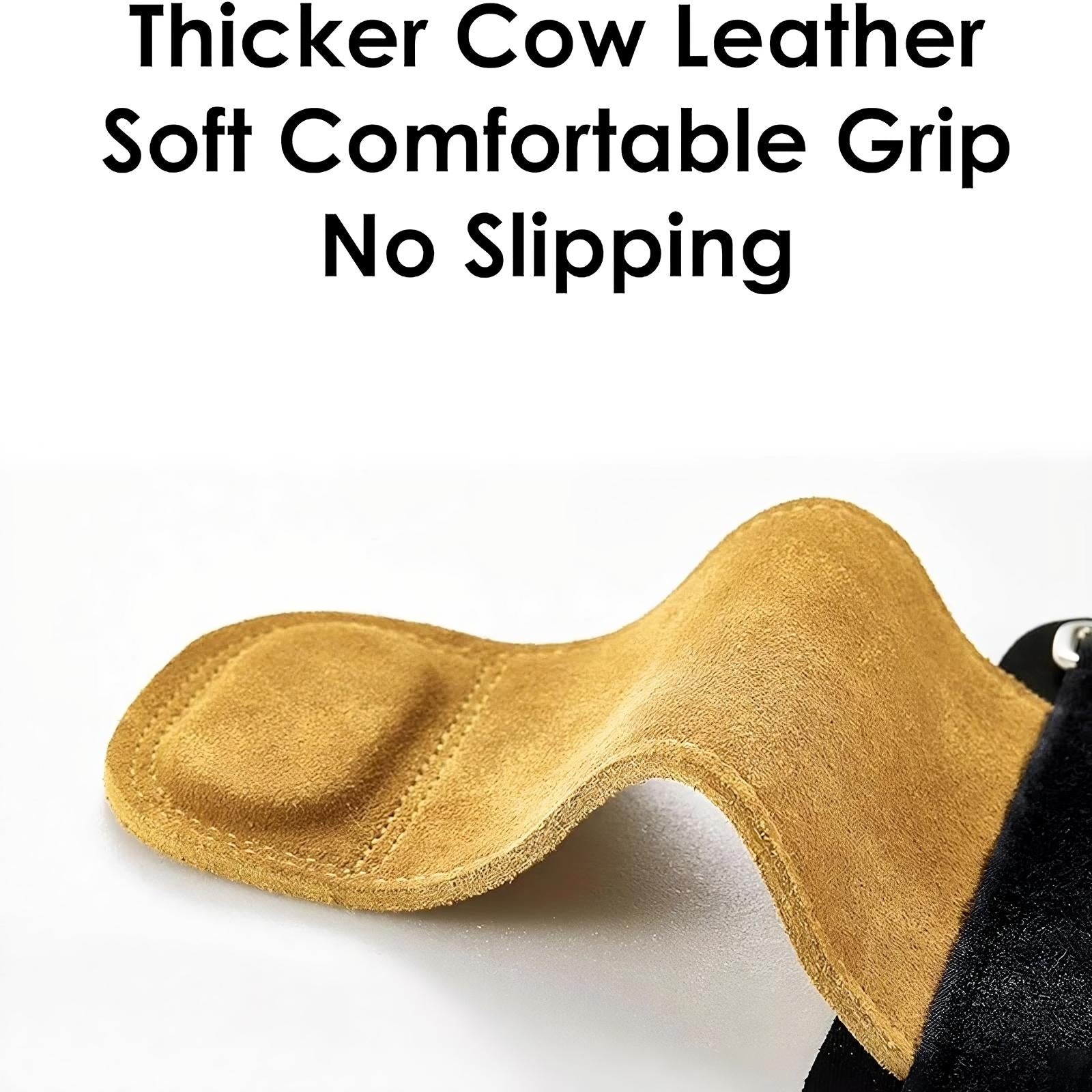 Power Grip Straps for Strength Training - Adjustable Non-Slip Wrist Support - TradixPro