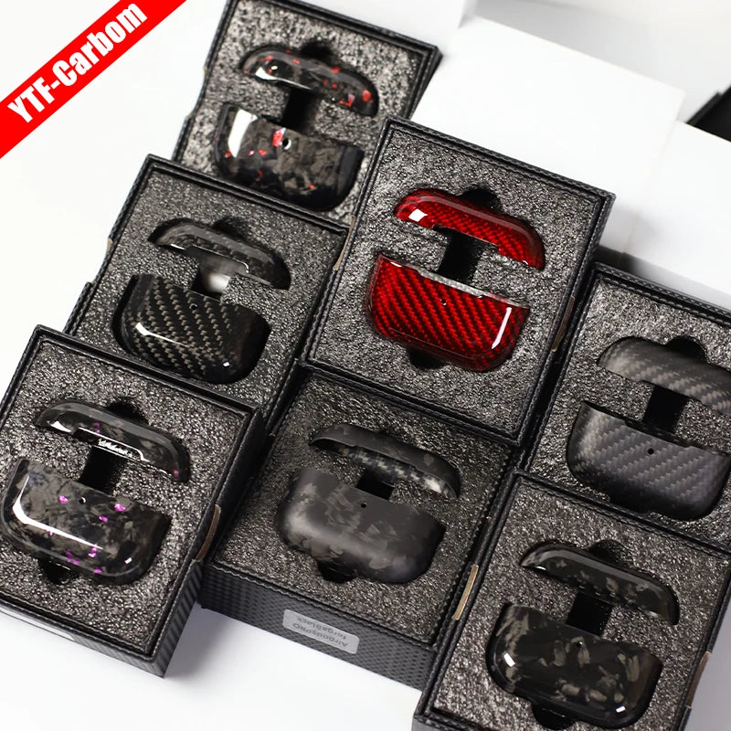 Premium Carbon Fiber AirPods Pro Case - Luxury Look & Superior Shock Protection - TradixPro