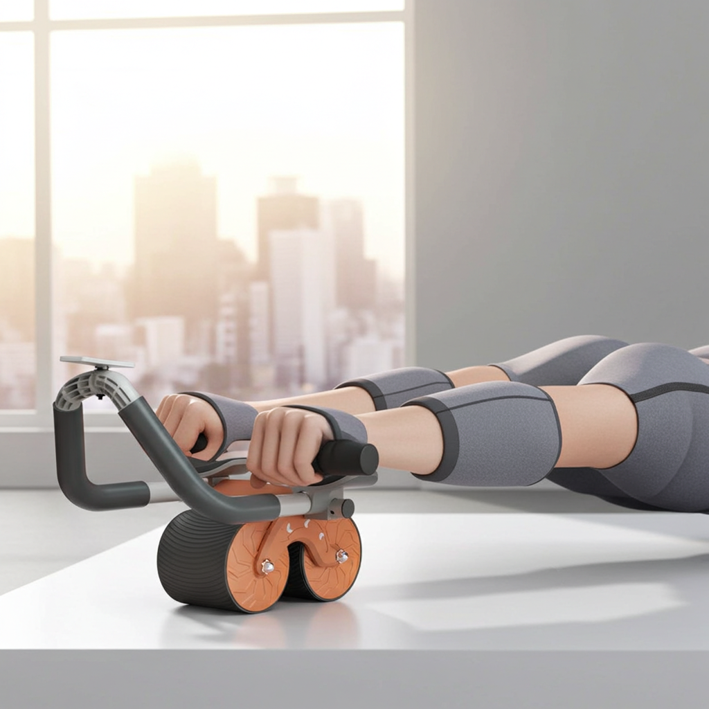 Premium Elbow Support Ab Roller - Core Strength Training Equipment - TradixPro