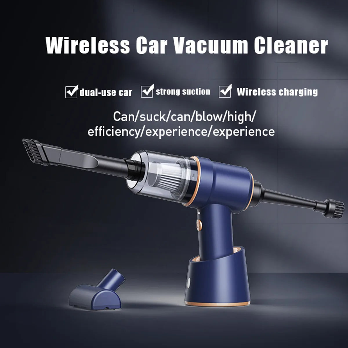 Premium Handheld Car Vacuum Cleaner - Portable & Powerful - TradixPro