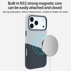 Premium Hybrid Leather Fabric Case for iPhone (Luxurious Texture & Slim Protection) - TradixPro