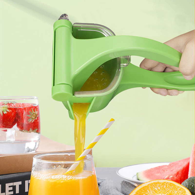 Premium Manual Citrus Juicer - Stainless Steel Hand Press Squeezer - TradixPro