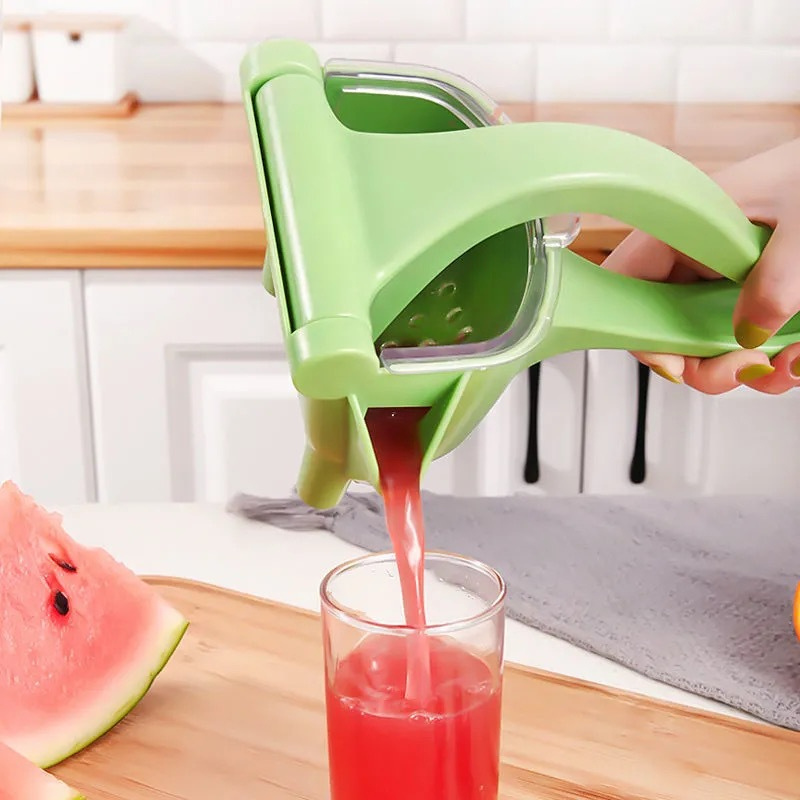 Premium Manual Citrus Juicer - Stainless Steel Hand Press Squeezer - TradixPro