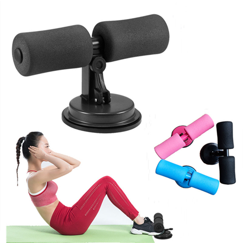 Premium Suction Sit-Up Bar - Portable Floor Anchor for Core Training - TradixPro
