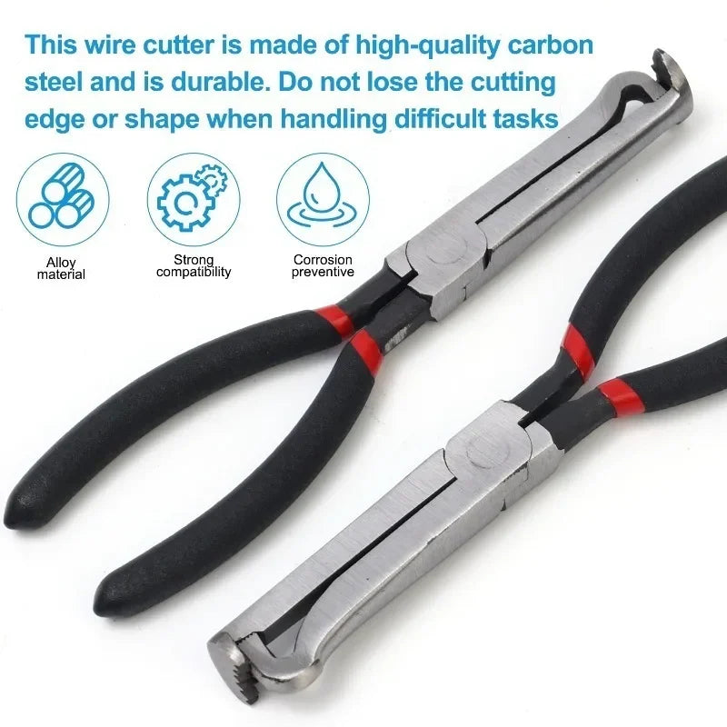 Professional 3-Piece Electrical Disconnect Pliers Set for Automotive - TradixPro
