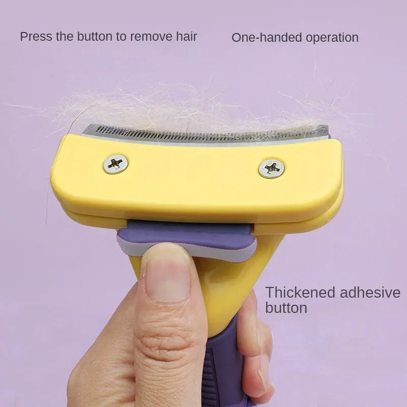 Professional Pet Detangling & Grooming Comb - Mat Removal for Dogs & Cats - TradixPro
