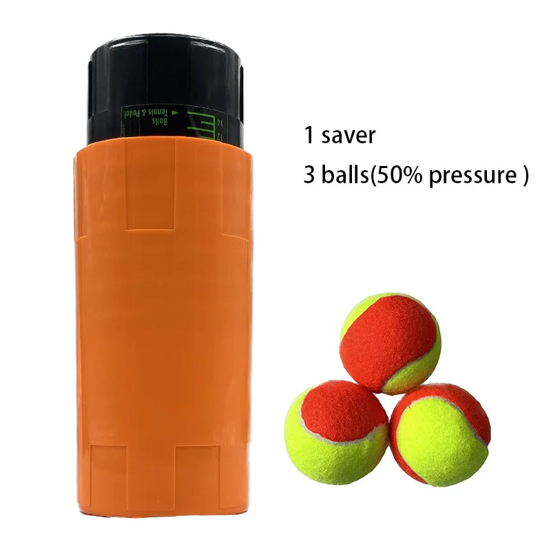 Professional Tennis Ball Pressure Keeper (Maintain Bounce & Extend Ball Lifespan) - TradixPro