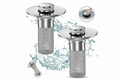 PureFlow Universal Pop-Up Sink Stopper – Anti-Clog & Hair Catcher - TradixPro
