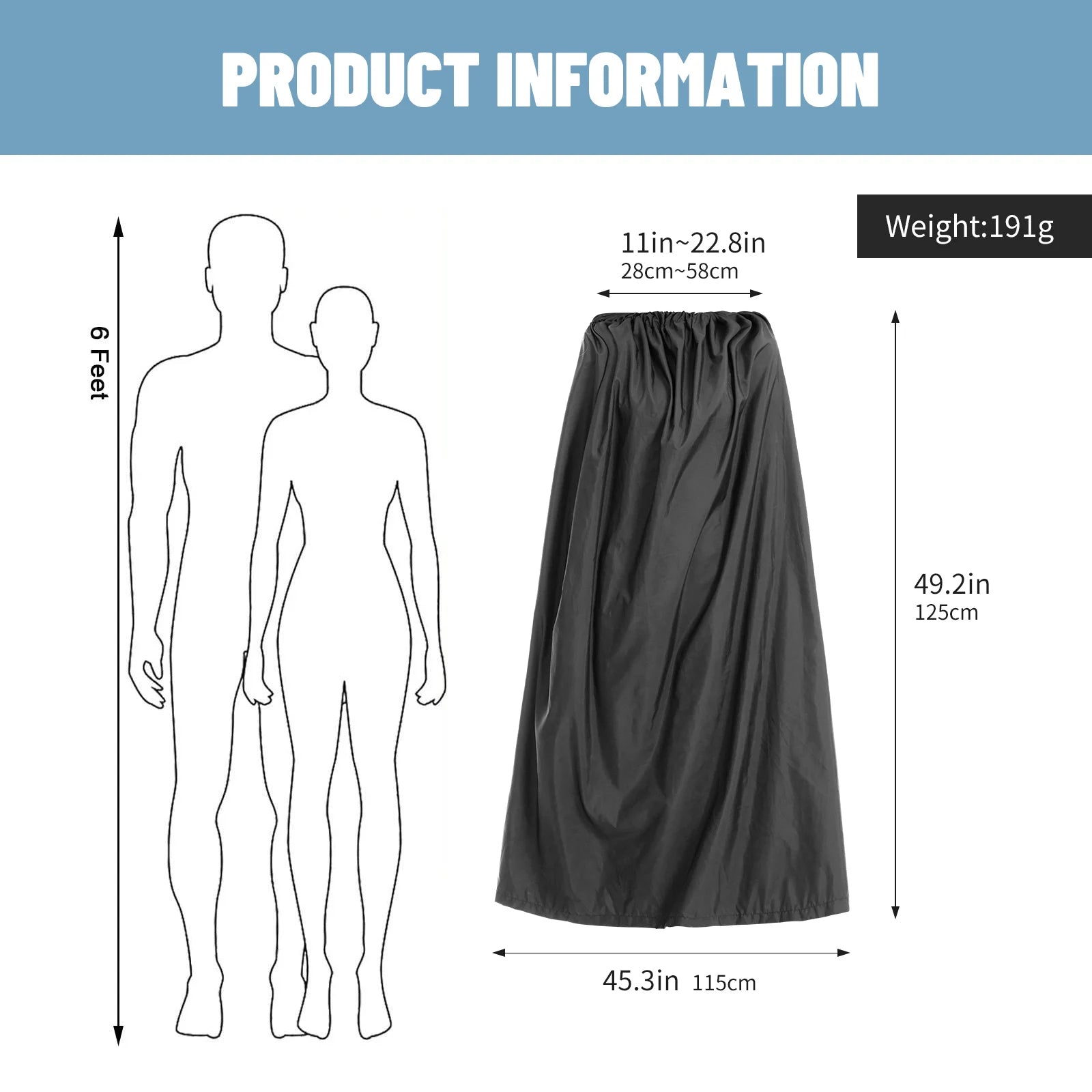 Quick-Dry Beach Changing Robe (Ultimate Privacy Towel) - TradixPro