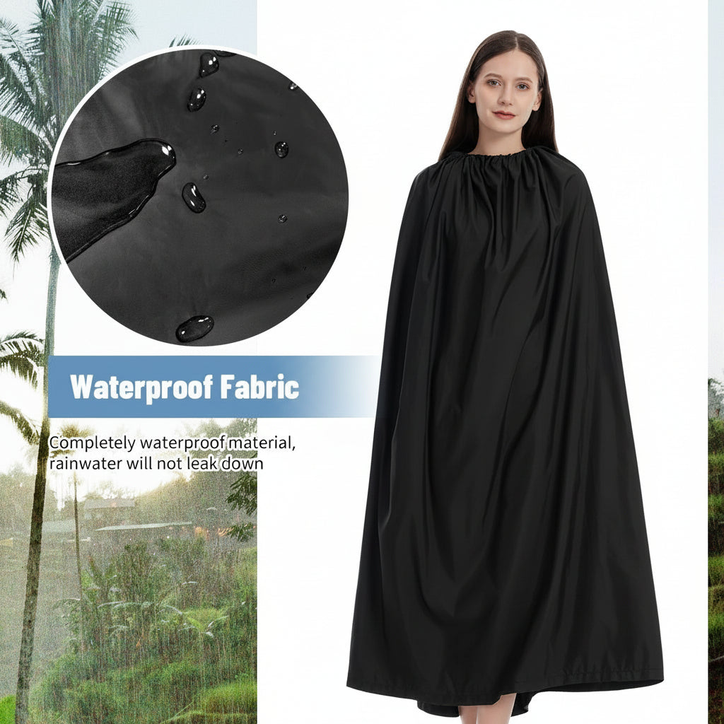 Quick-Dry Beach Changing Robe (Ultimate Privacy Towel) - TradixPro