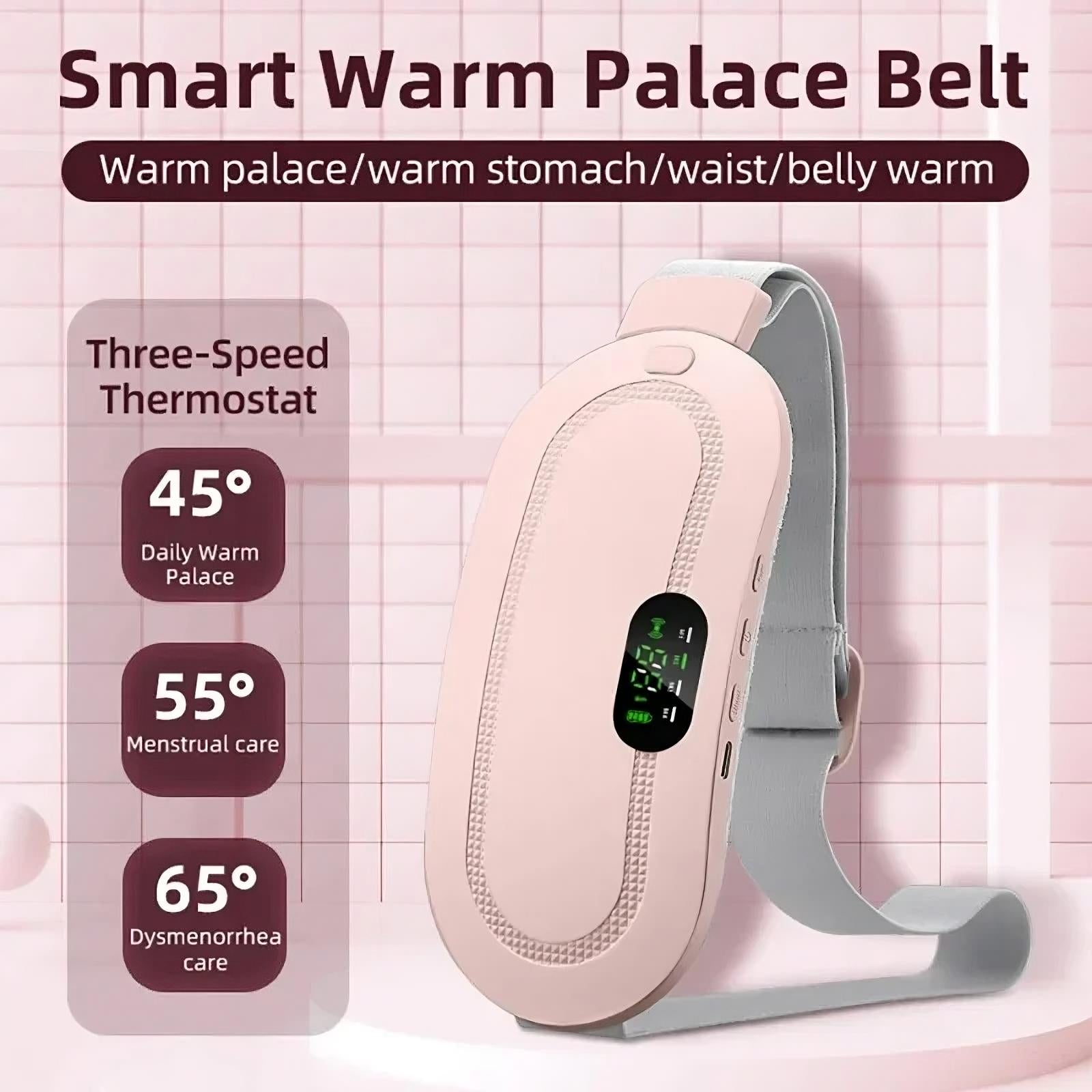 Rechargeable Heating & Massage Belt - Portable Warmth & Comfort Therapy Device - TradixPro