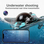 Remote Control Boat with HD Camera - Underwater Photography RC Boat - TradixPro