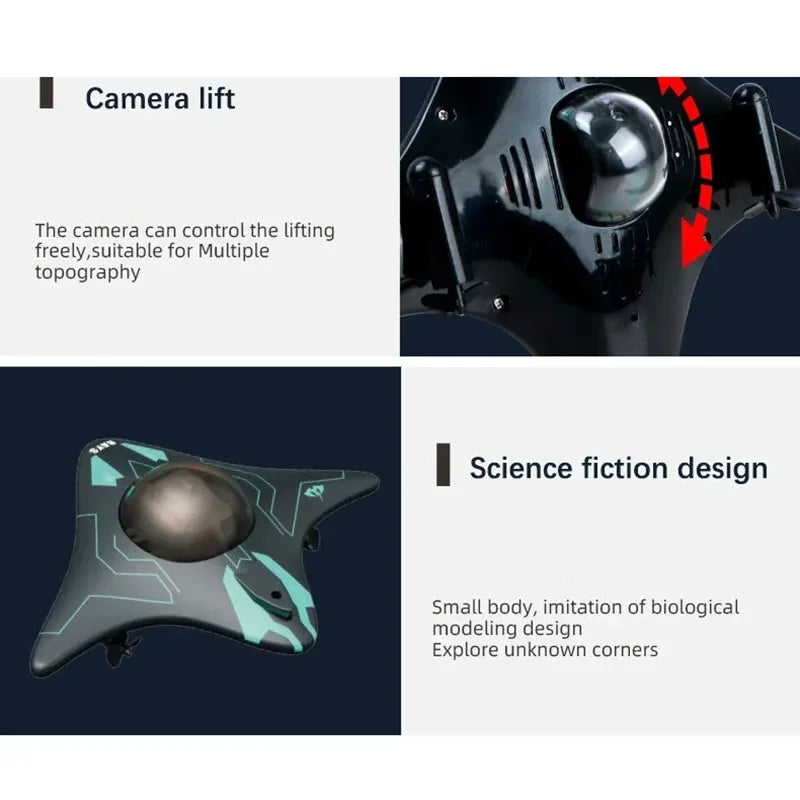 Remote Control Boat with HD Camera - Underwater Photography RC Boat - TradixPro