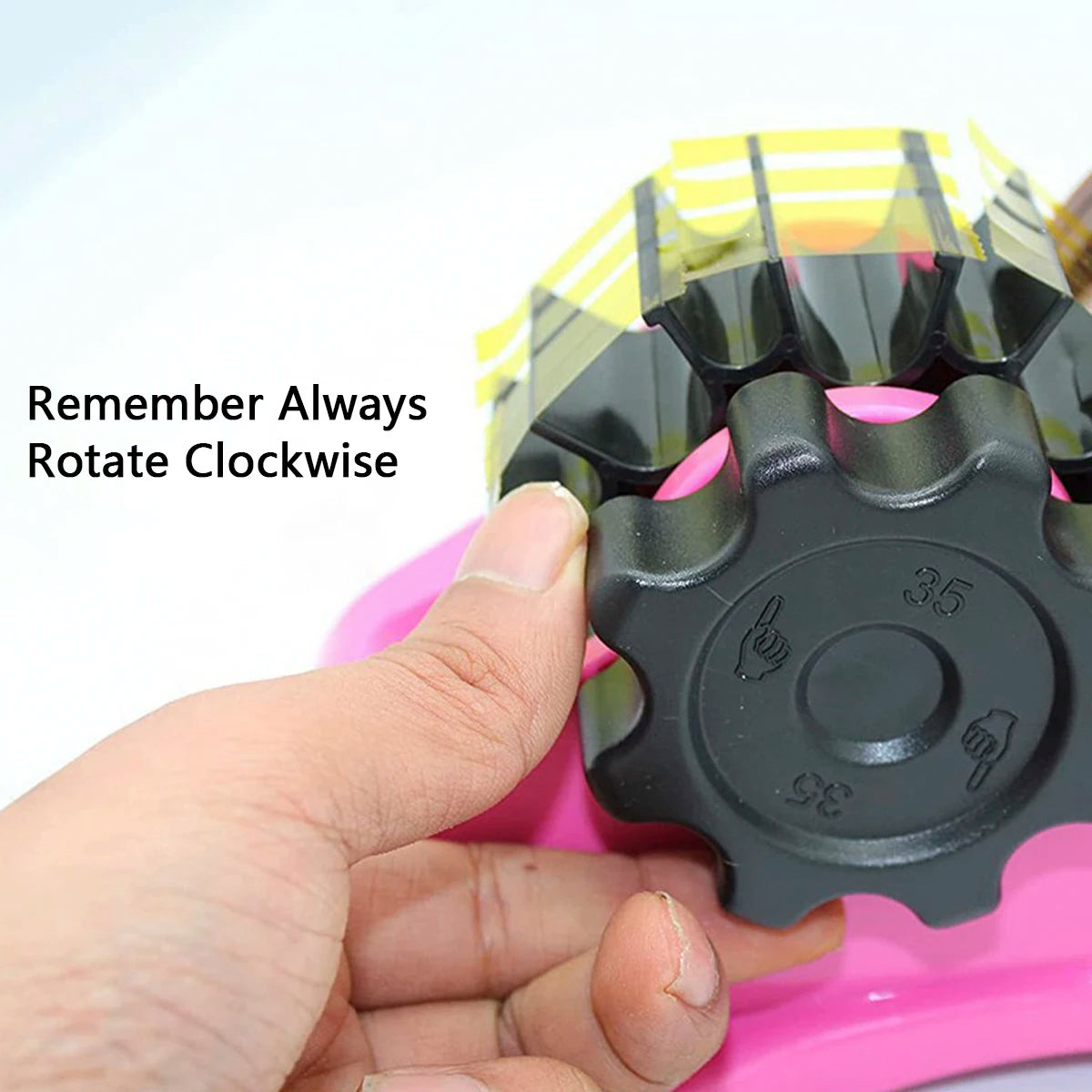 Semi-Automatic Heat Tape Dispenser - Dual Core Gift Wrapping Tool - TradixPro