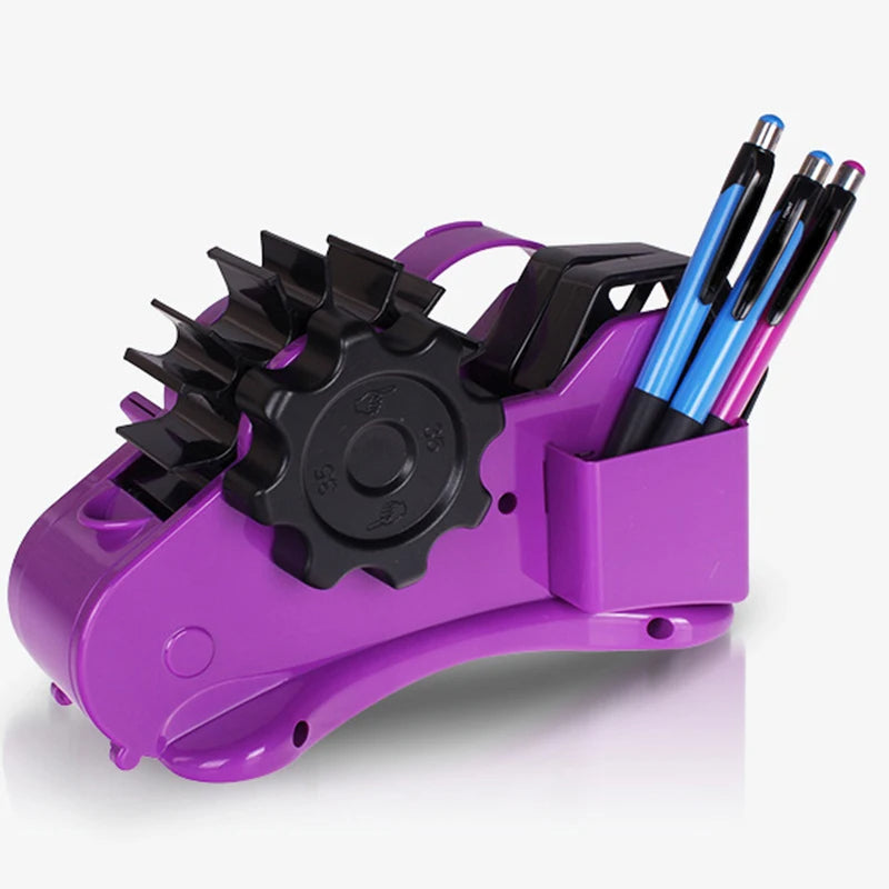 Semi-Automatic Heat Tape Dispenser - Dual Core Gift Wrapping Tool - TradixPro