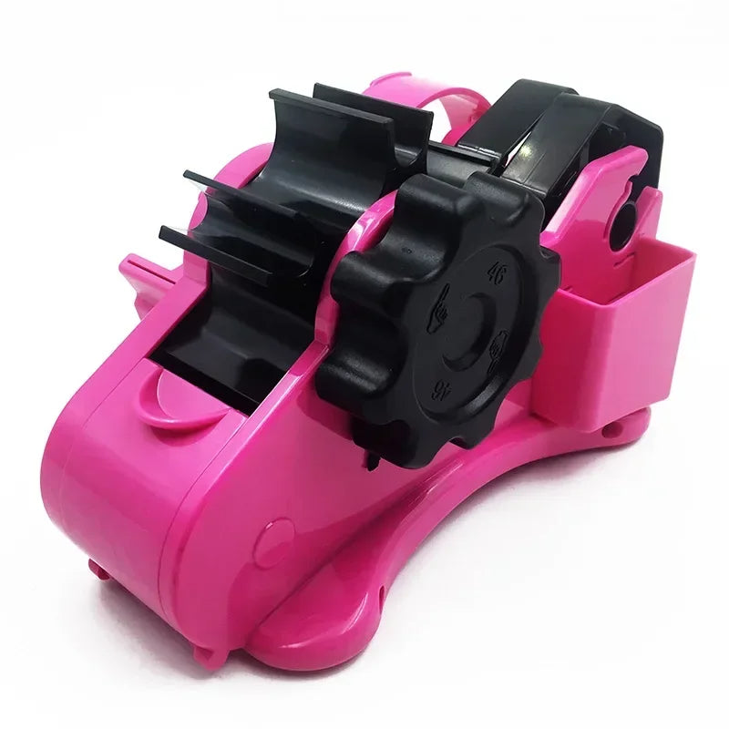 Semi-Automatic Heat Tape Dispenser - Dual Core Gift Wrapping Tool - TradixPro