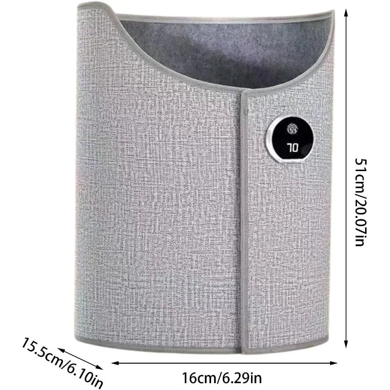 Silent Foldable Electric Leg Warmer - Under Desk Foot Heater for Office - TradixPro