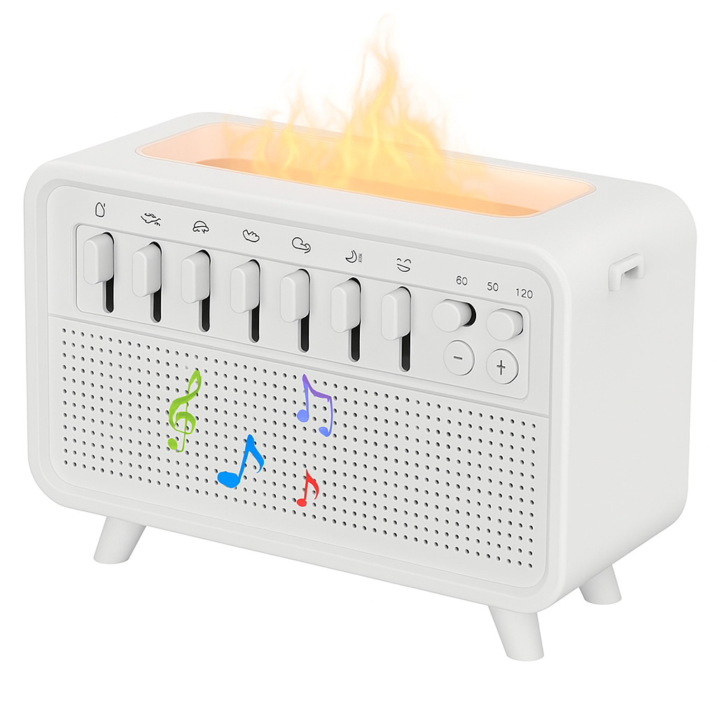 Smart 3-in-1 Bluetooth Humidifier (Night Light & Ultimate Sleep Aid) - TradixPro