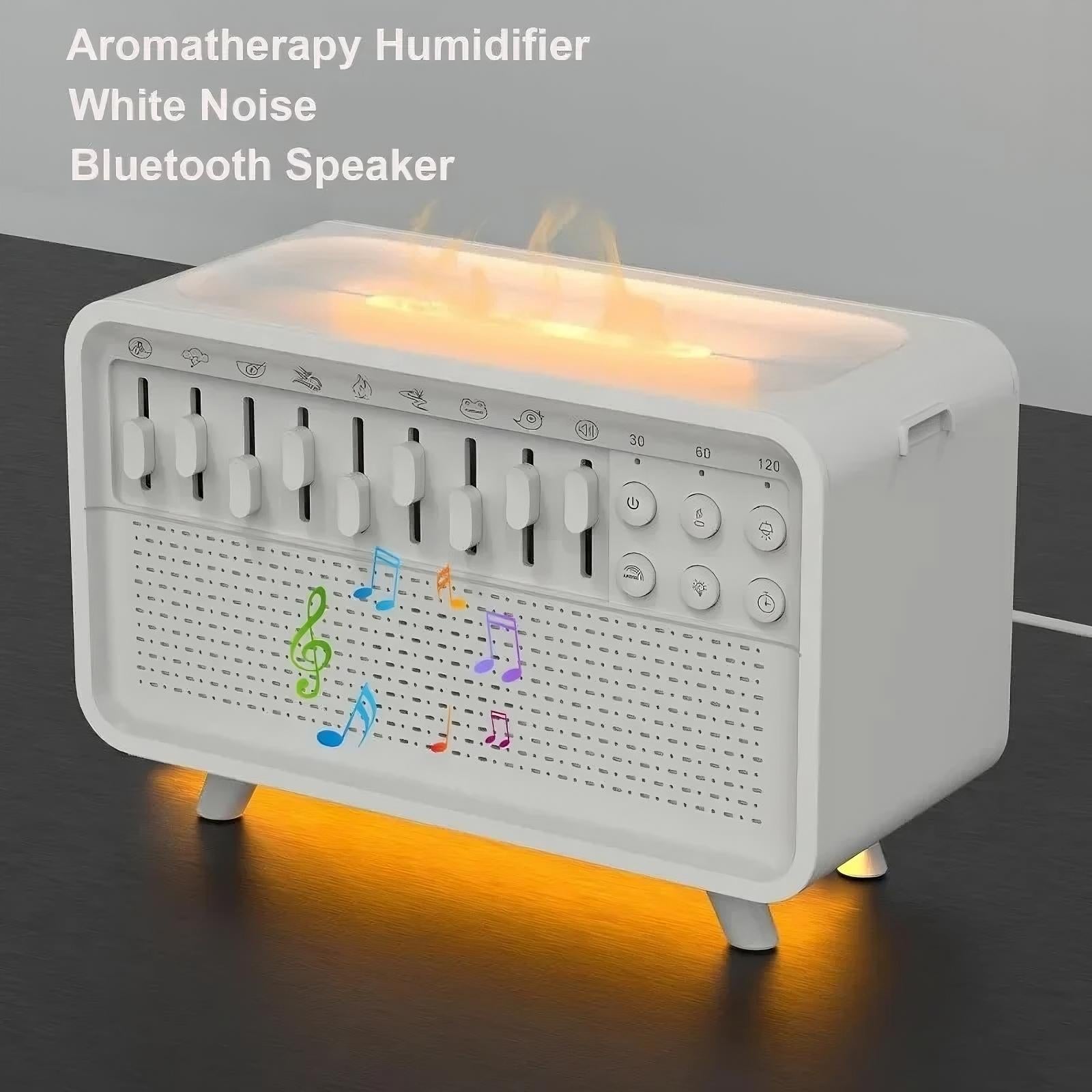 Smart 3-in-1 Bluetooth Humidifier (Night Light & Ultimate Sleep Aid) - TradixPro